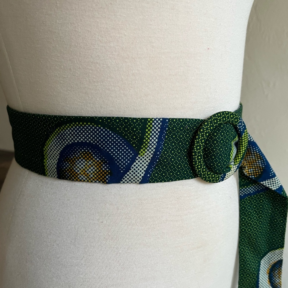 Bundle of Two Retro Print Belts - Picture 4 of 6